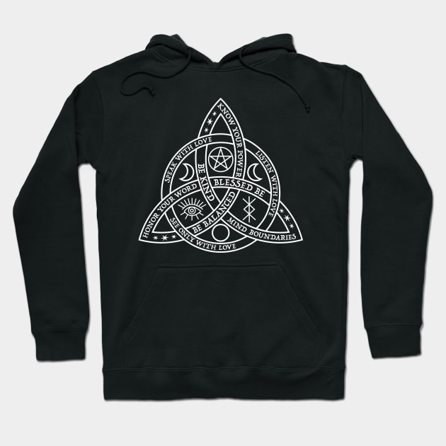 Good Witch Celtic Knot Hoodie by RavenWake